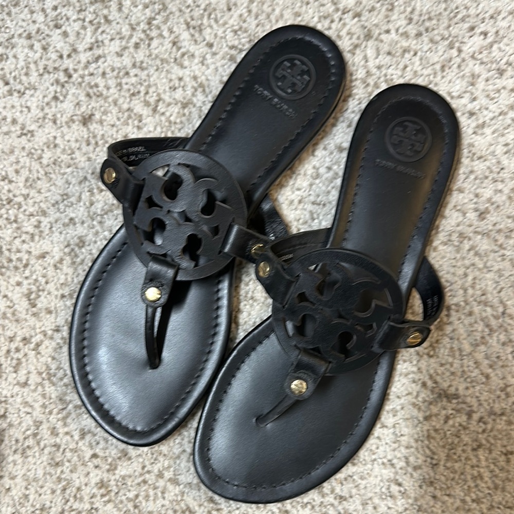 Tory Burch Black Sandals for Women